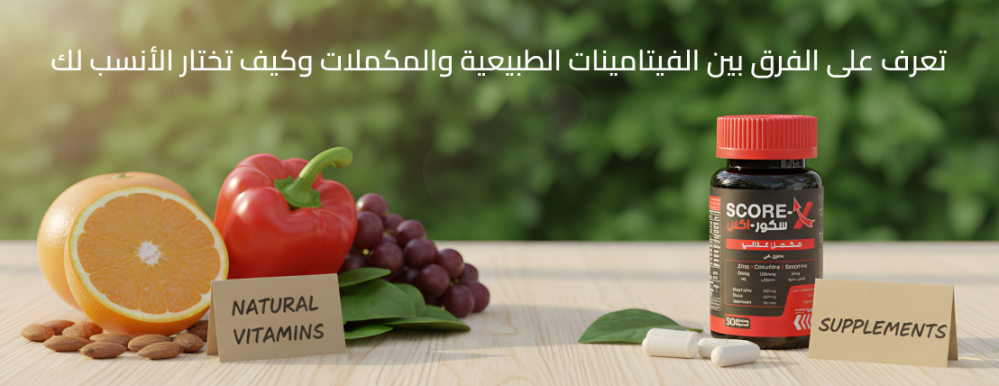 تعرف على الفرق بين الفيتامينات الطبيعية والمكملات وكيف تختار الأنسب لك