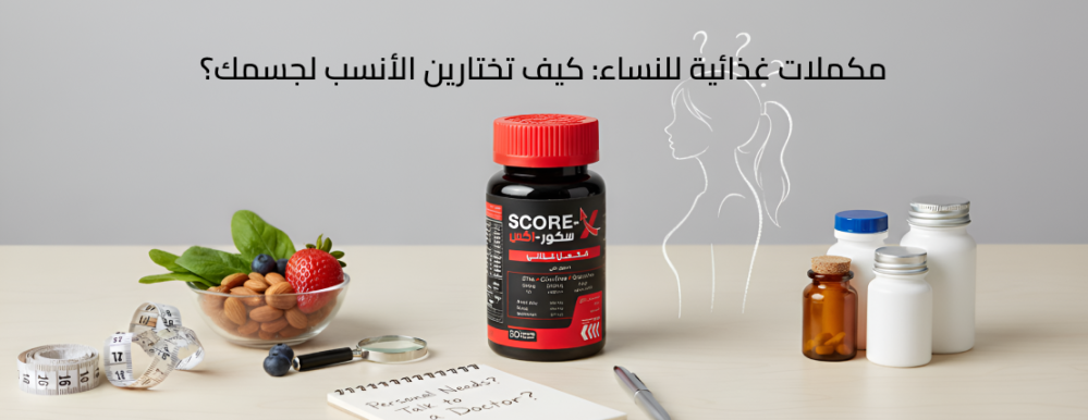 مكملات غذائية للنساء: كيف تختارين الأنسب لجسمك؟