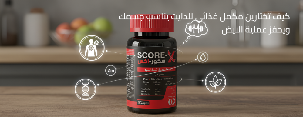 كيف تختارين مكمل غذائي للدايت يناسب جسمك ويحفز عملية الايض