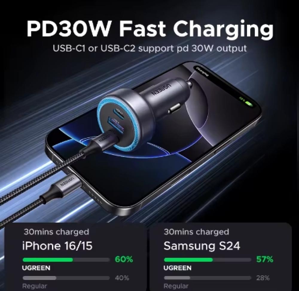 شاحن سيارة PD30W USB C