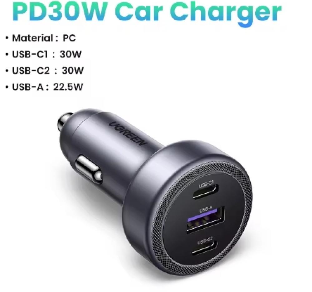 شاحن سيارة PD30W USB C