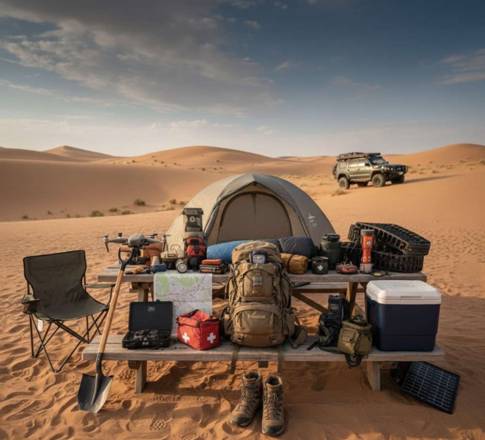 كيف تختار مستلزمات رحلات البر بطريقة ذكية ومريحة