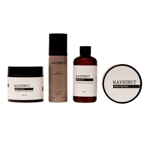 Red Blossom Collection with Spray