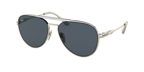 برادا نظارات شمسية رجالية معدن فضي موديل S;PRADA;5...