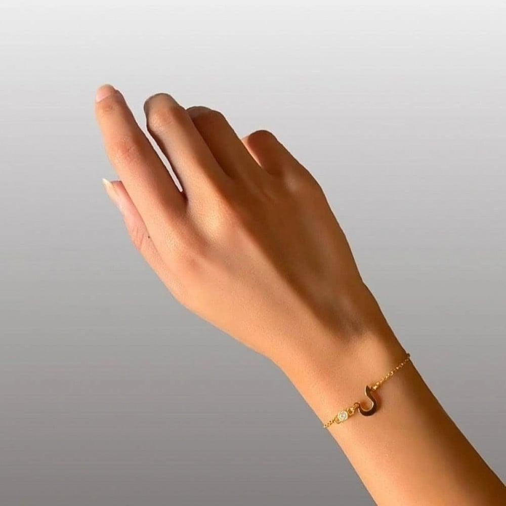 اسوارة ناعمه بالحرف و الزركون