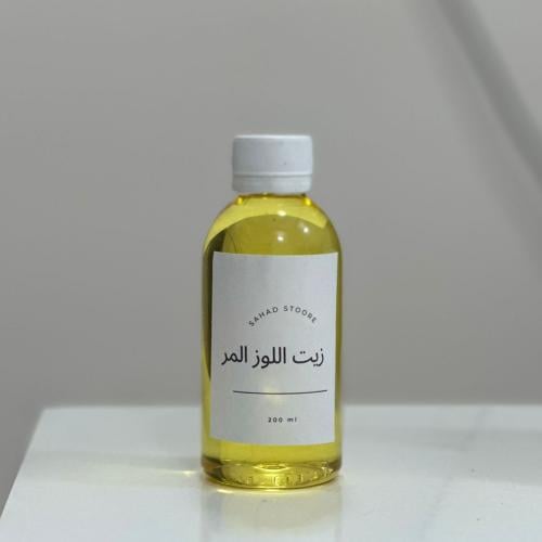 زيت اللوز المر