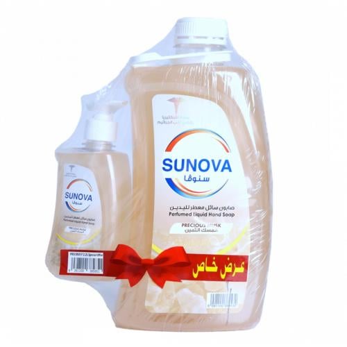 سنوفا صابون سائل لليدين 2لتر + 330مل