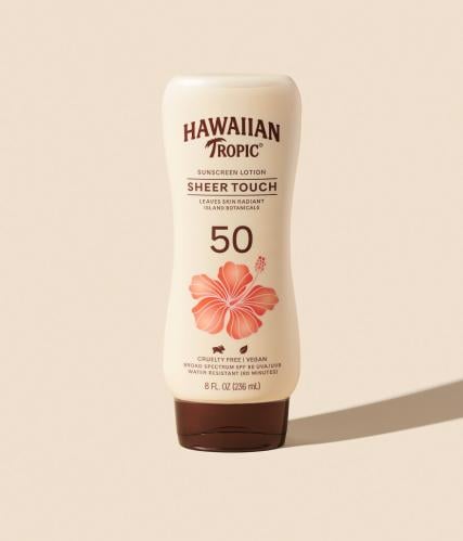 ‏Hawaiian Tropic Sheer Touch SPF 50، لوشن واقي شمس...