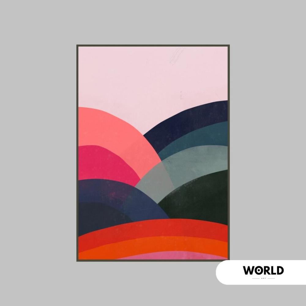 لوحة بتصميم مودرين