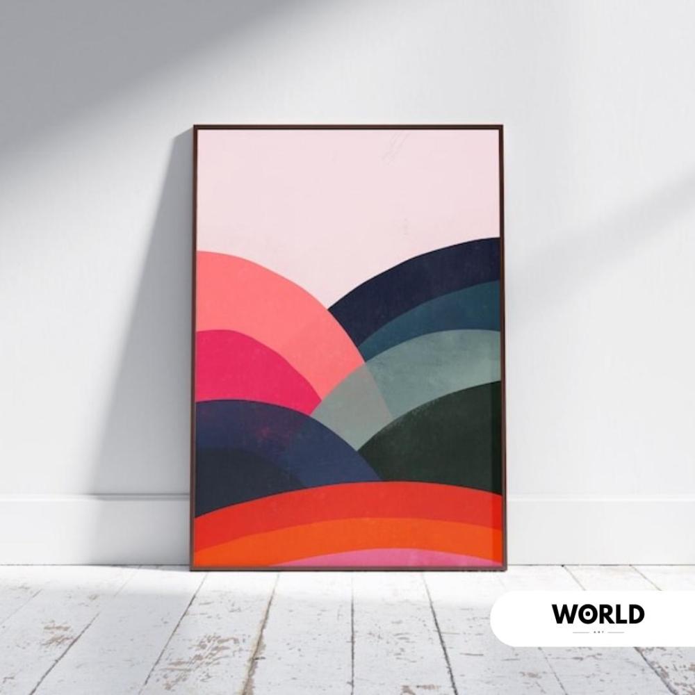 لوحة بتصميم مودرين