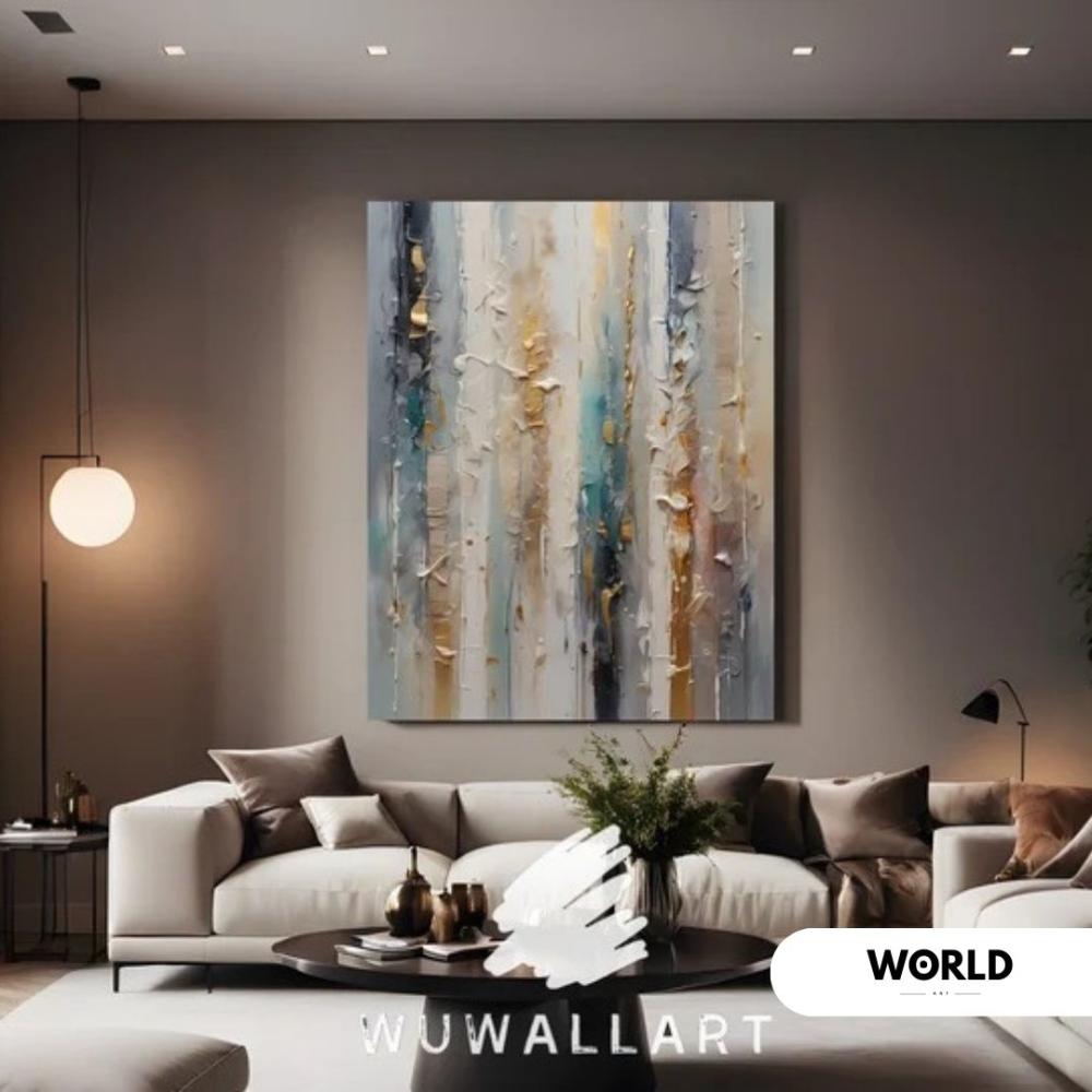 لوحه بفن تجريدي