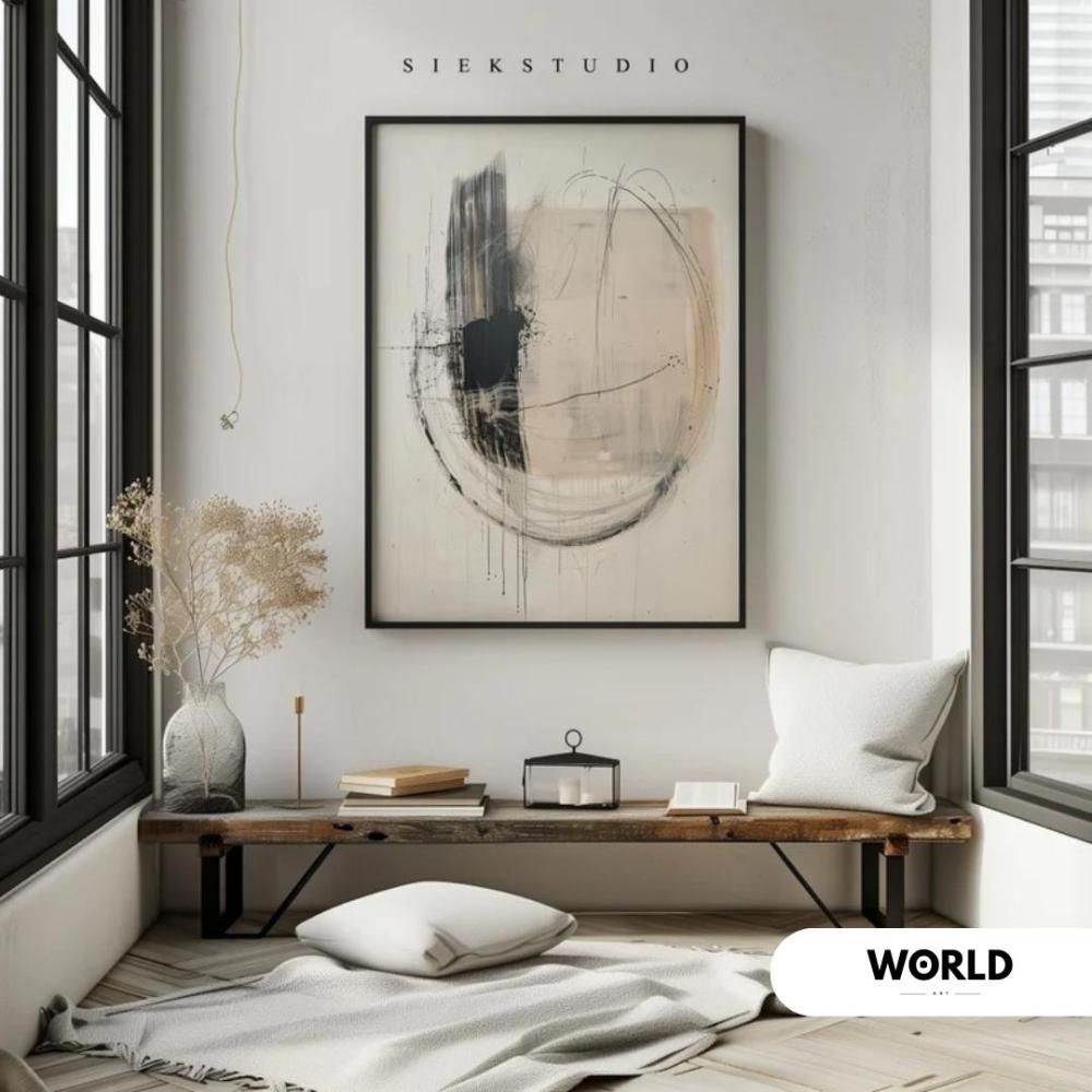 لوحة فن تجريدي