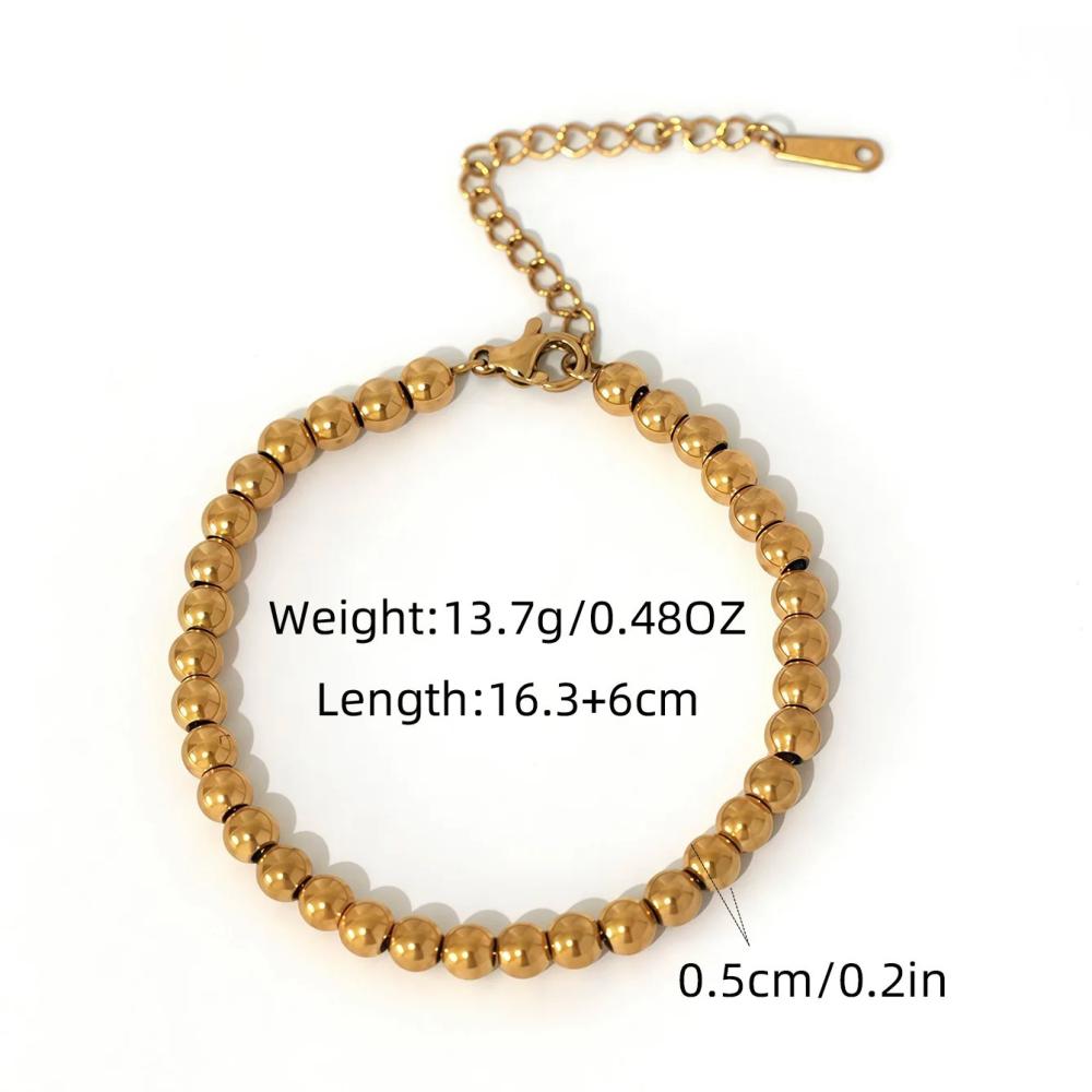 طقم مجوهرات سوار خاتم من الفولاذ المقاوم للصدأ