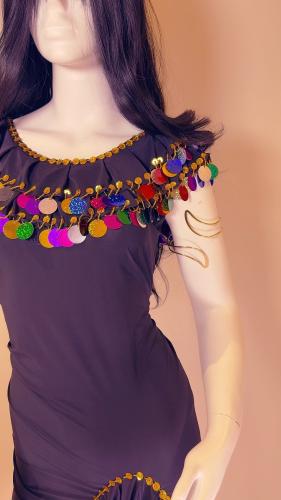 Lilo Carnival Dress — Midnight Multi