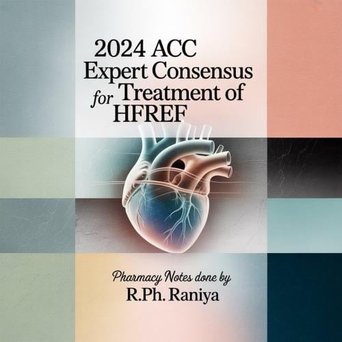 Pocket Note of 2024 Treatment of HFrEF