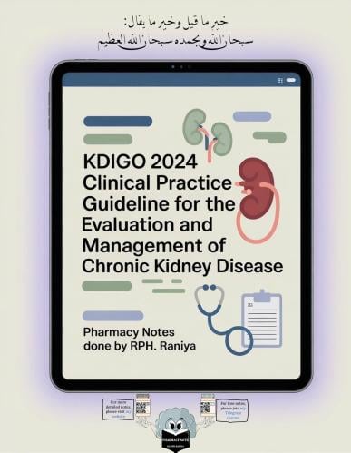 Pocket Note of KDIGO 2024 CKD Guideline