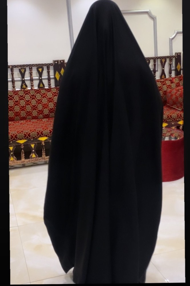 عباية راس مقفله مع طرحة