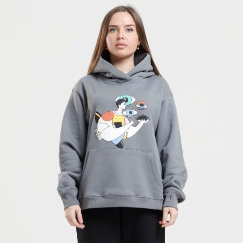 Grey hoodie