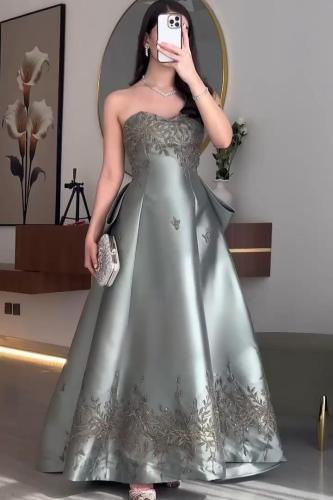 فستان سهره كلوش بتصميم جميل وجذاب