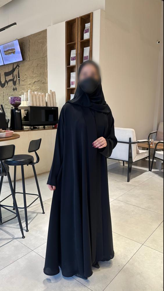عباية غايه دبل كلوش تصميم كويتي