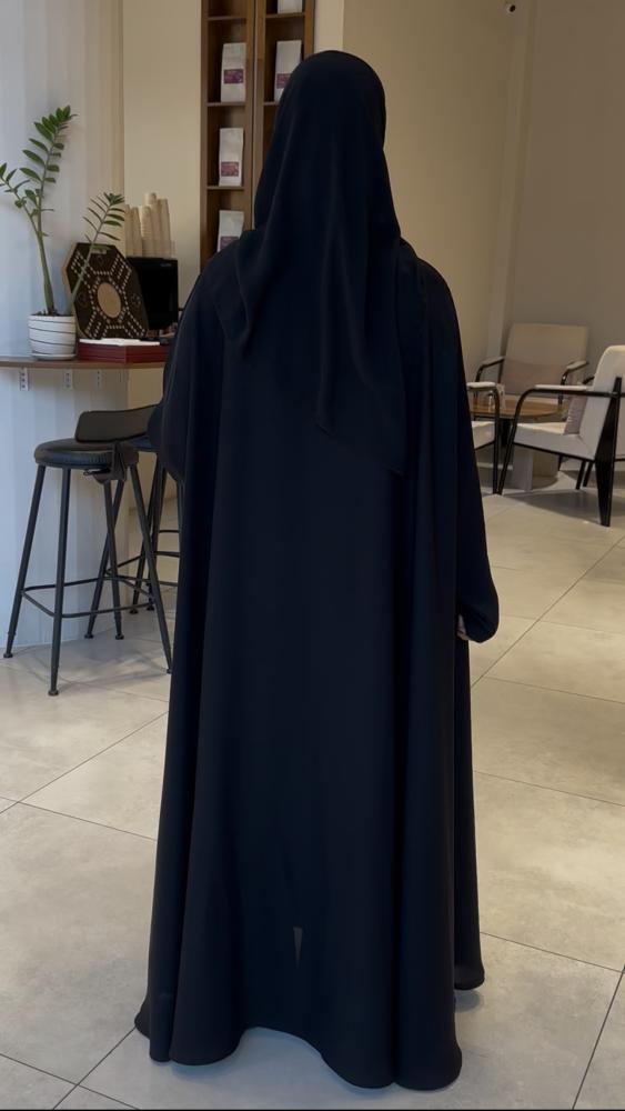 عباية غايه دبل كلوش تصميم كويتي