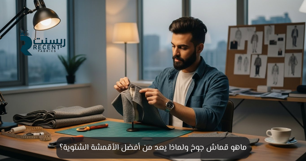 قماش شتوي - قماش جوخ  - ريسنت