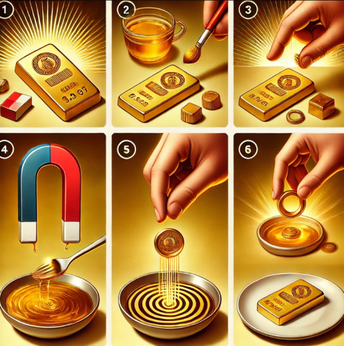 كيف تعرف معدن الذهب