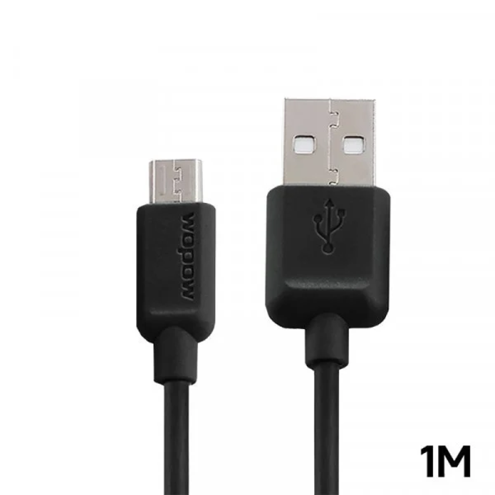 wopow - كيبل جالكسي مايكرو لون - أسود - LC 503 ماركة وابو