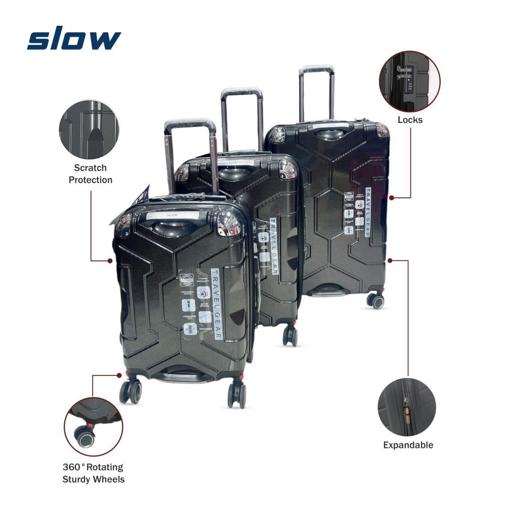 شنط PC فاخر - ثلاث قطع - ماركة SLOW