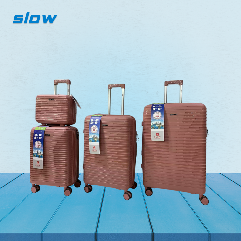 شنط سيلكون PP - أربع قطع - ماركة SLOW