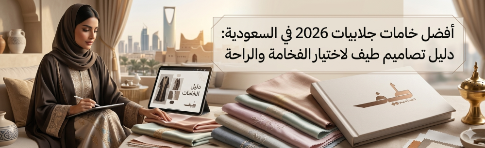 افضل انواع الاقمشه للجلابيات