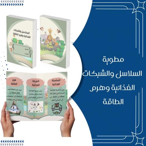 مطوية السلاسل والشبكات الغذائية وهرم الطاقة علوم ا...