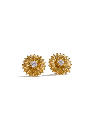 Sunflower Stud Earrings