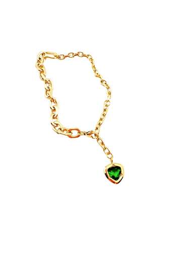 Emerald Link Fusion Bracelet