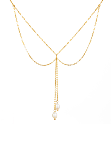 Lace Draped Collar Necklace