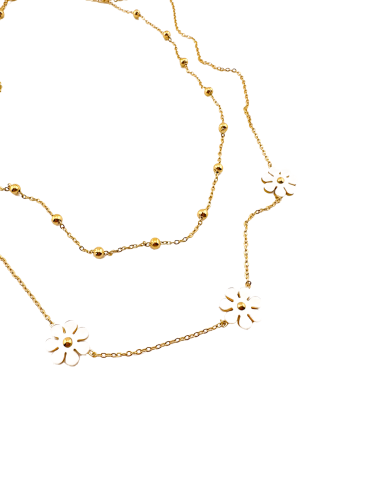 Daisy Shell Necklace