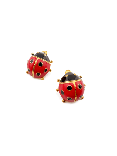 Chic Ladybug Studs Earrings