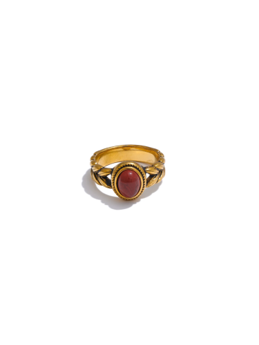 Vintage Red Jasper Ring