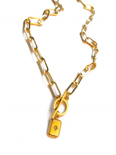 Clip Shooting Star Necklace