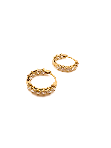 Aura Huggie Hoops Earrings