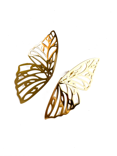 Statement Butterfly Wing Earrings
