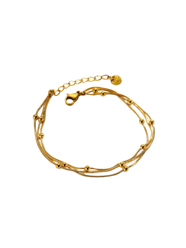 Rosebud Gold Bracelet