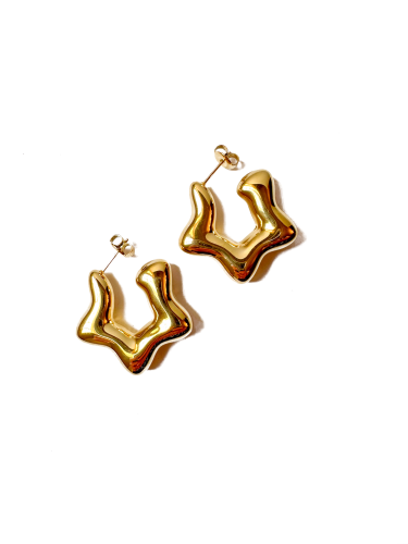 Wave Star Earrings