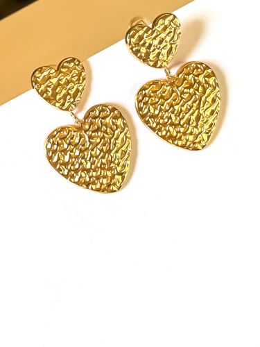 Double Heart Earrings