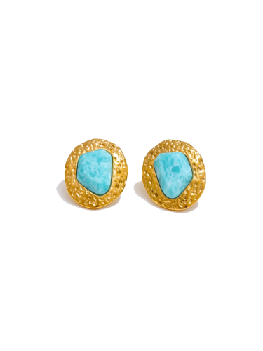 Amazonite Stud Earrings