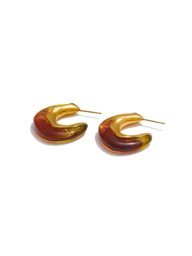 Amber Glow Earrings