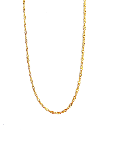Classic Singapore Chain Necklace