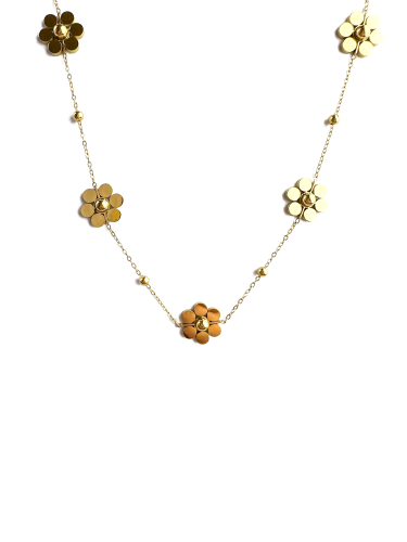 Golden Daisy Chain Necklace