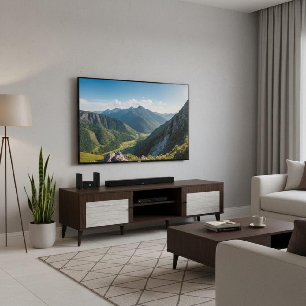 طاولة بلازما بتصميم عصري – المقاس 180×40×45 سم