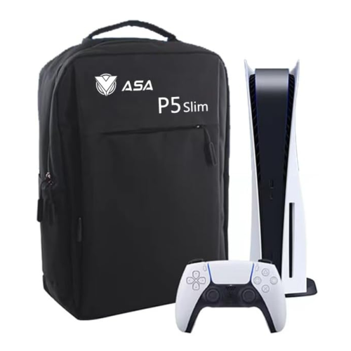 حقيبة بلايستيشن فايف سليم اسود BAG PS5 SLIM